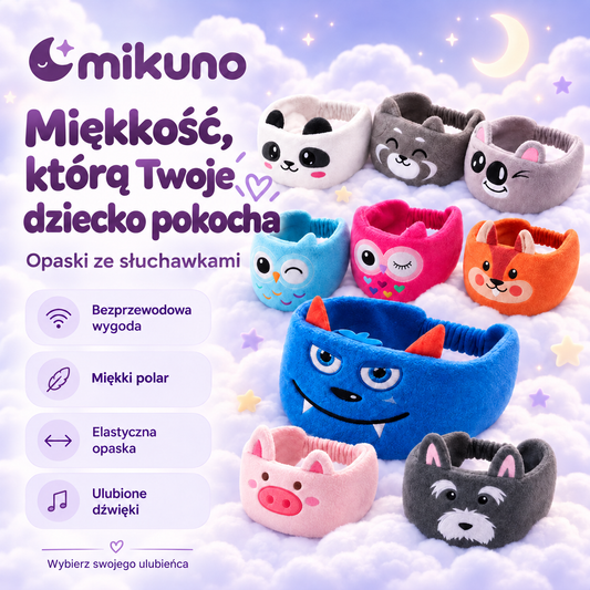 Mikuno Słuchawki do spania